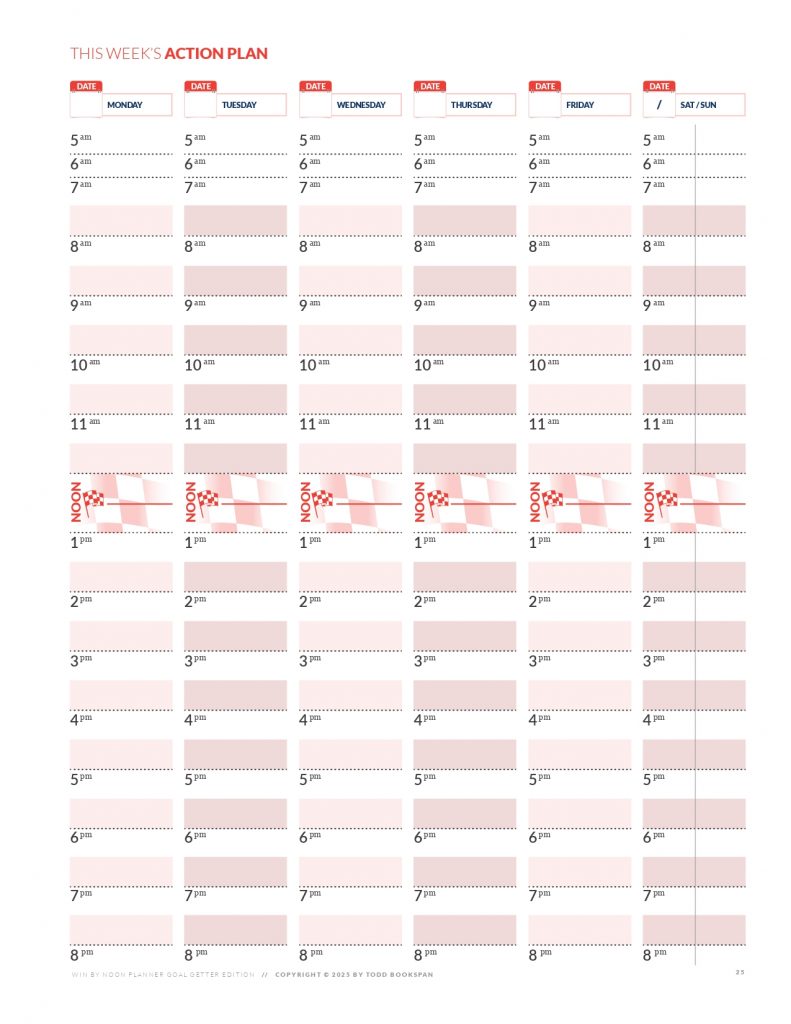 GoalGetterPlanner_2026_weekly time blocks